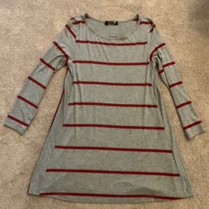 Long sleeve skater dress. Soft stretchy t shirt like material